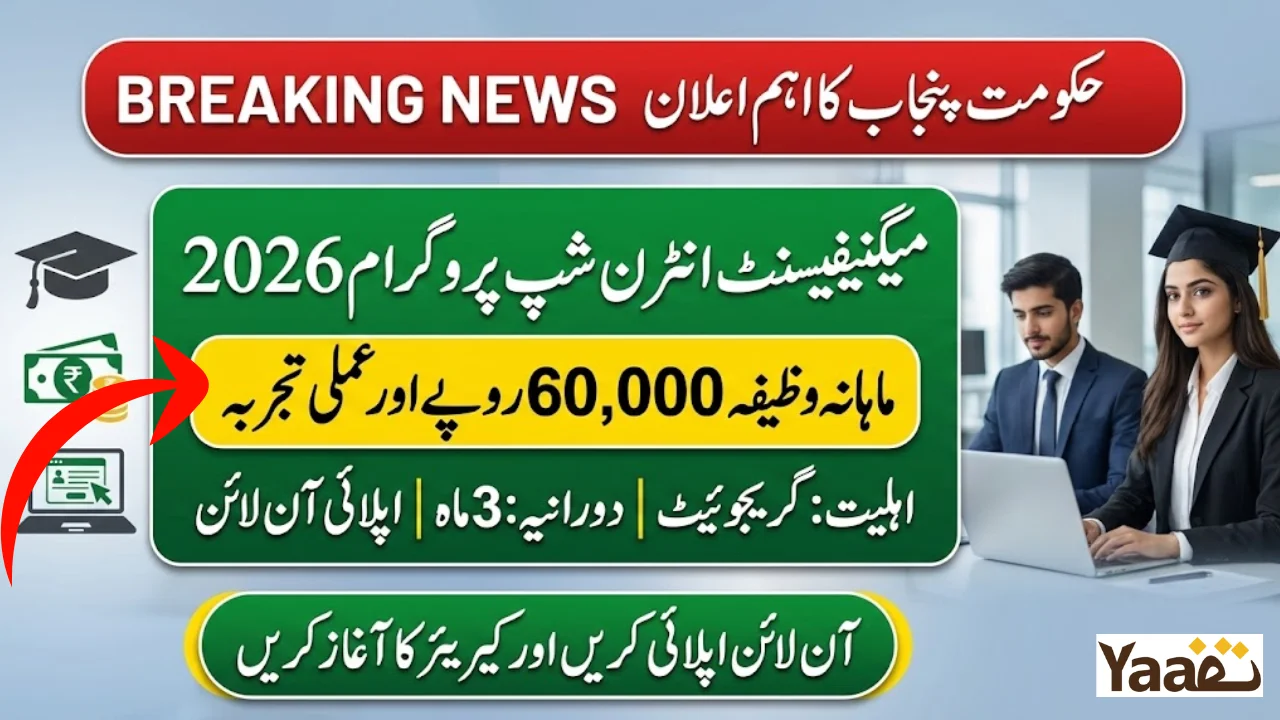 Punjab Govt Magnificent Internship Program 2026 – Complete Guide, Eligibility, Stipend & Online Apply