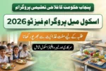 Punjab School Meal Program Phase II 2026 - Free Nutritious Meals for Students