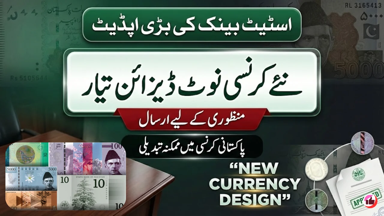State Bank of Pakistan Finalizes New Currency Designs, Sent for Approval